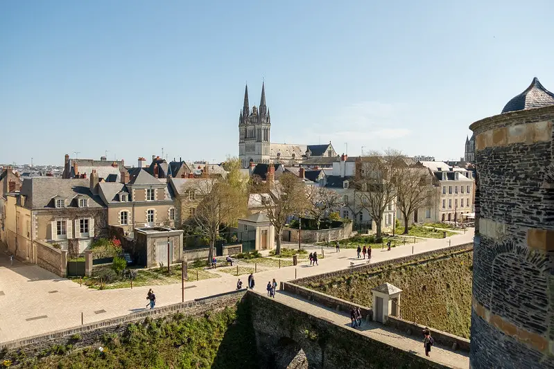 Cathédrale d'Angers et centre ville