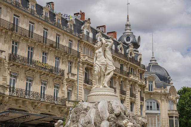 Montpellier, Place de la Comédie
