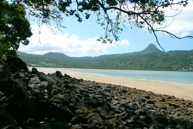 Plage de Mayotte dans l'archipel des comores