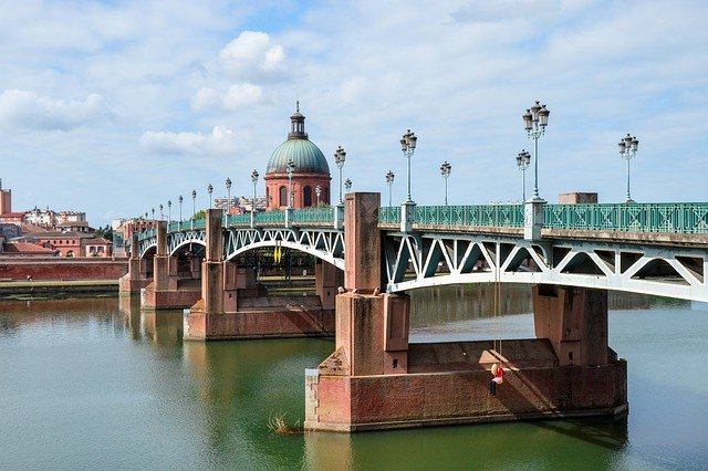 Le Pont Saint Pierre à Toulouse