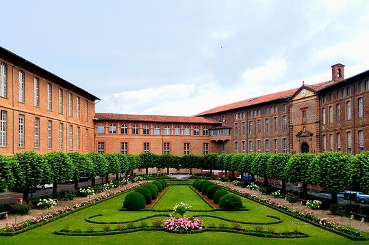 Batiment de Toulouse, surnomnée la ville rose