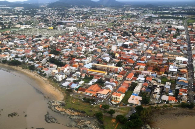 Ville Cayenne en Guyane française